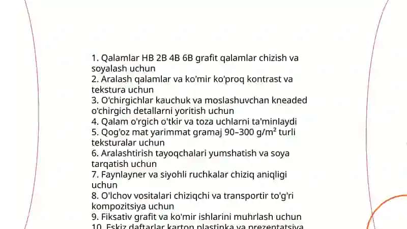 Chizish texnikasi 3