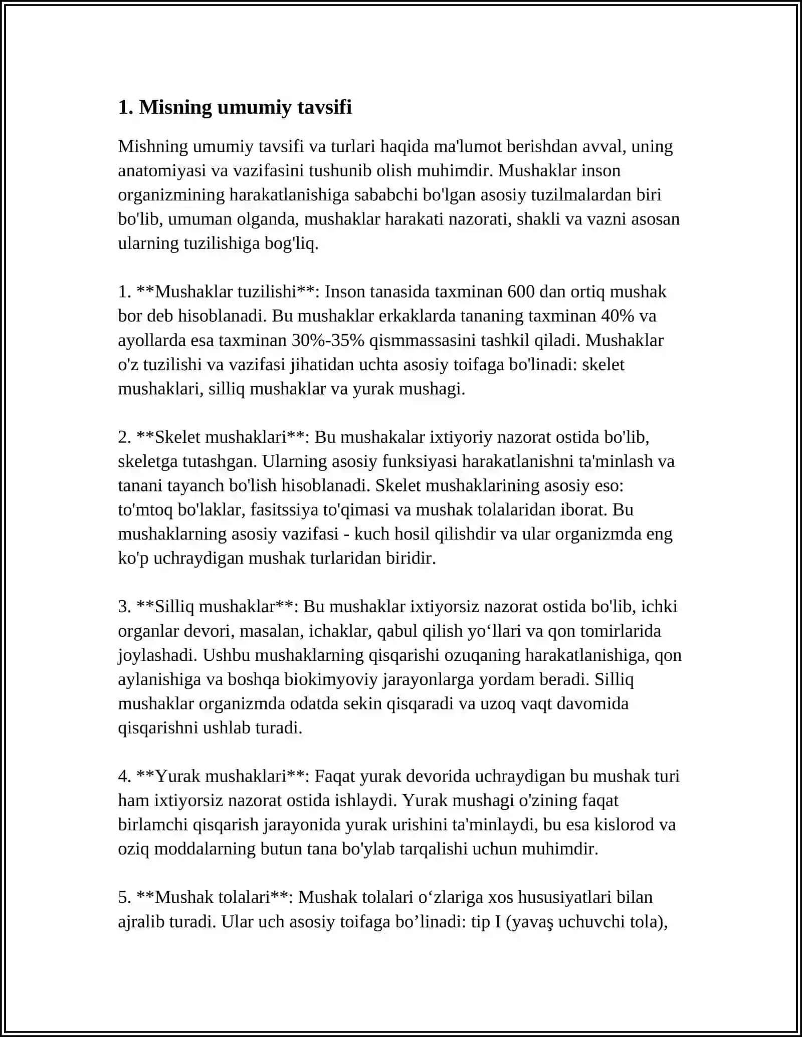 MISNING MINERALLARI, UNING XOSSALARI VA ISHLATILISH SOHALARI 3