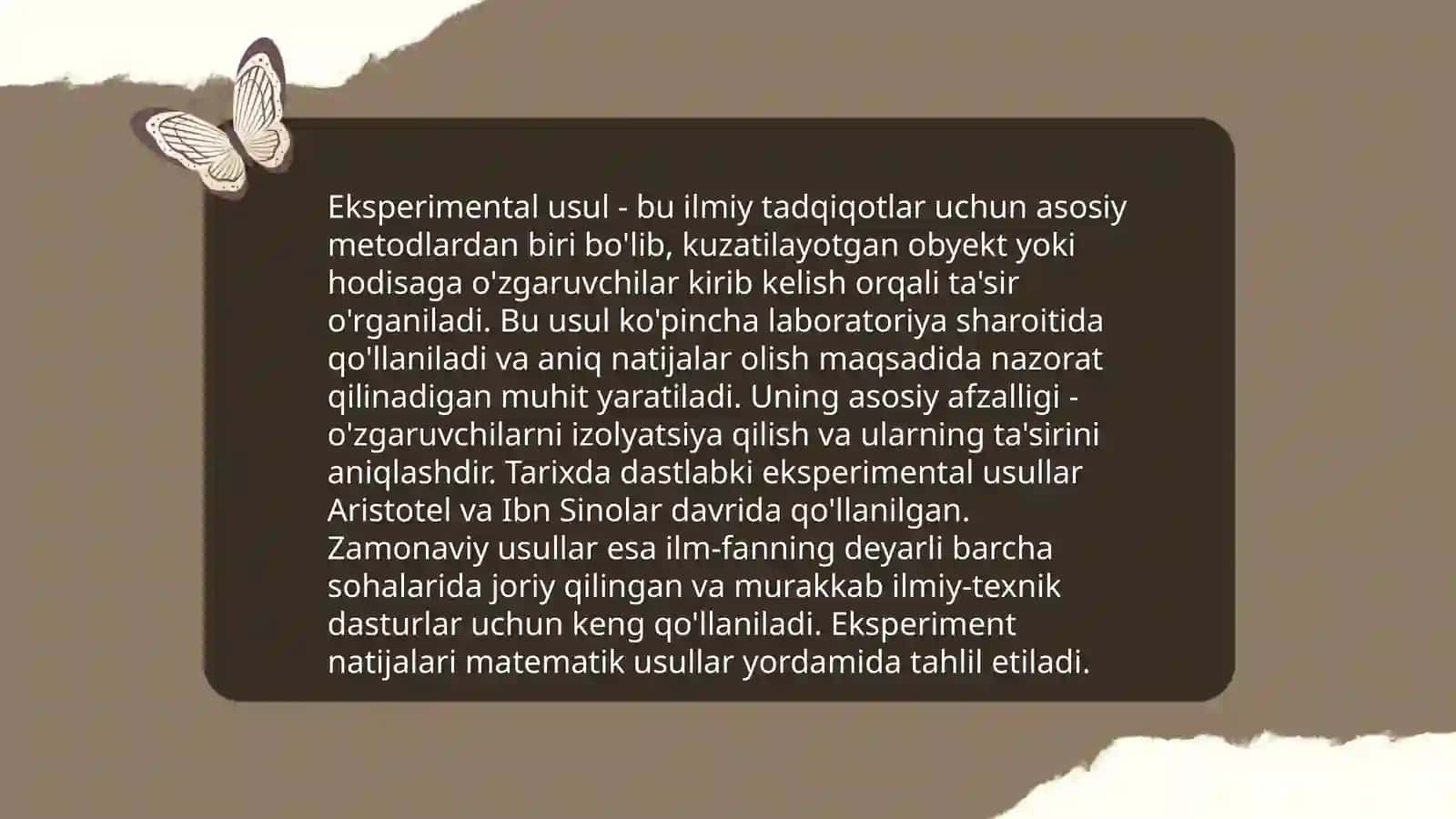 Hozirgi zamon psixologiyasining tadqiqot metodlari 3
