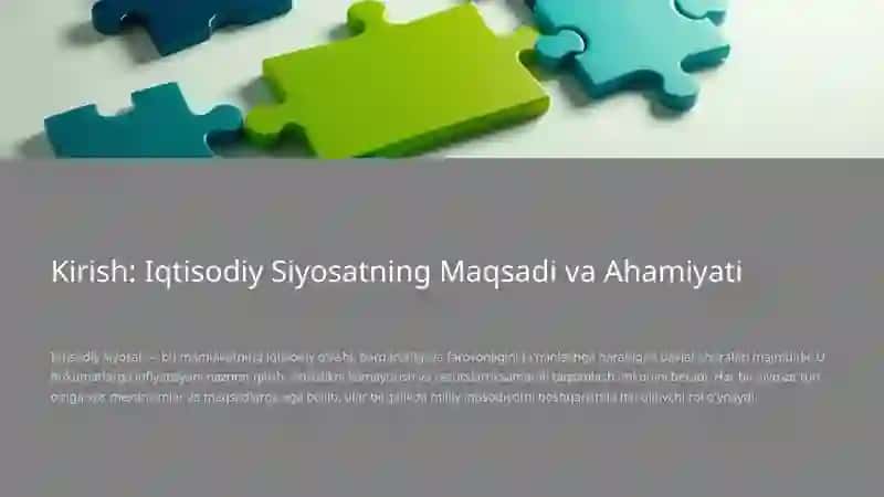 Davlatning Iqtisodiy Siyosatining Turlari 3