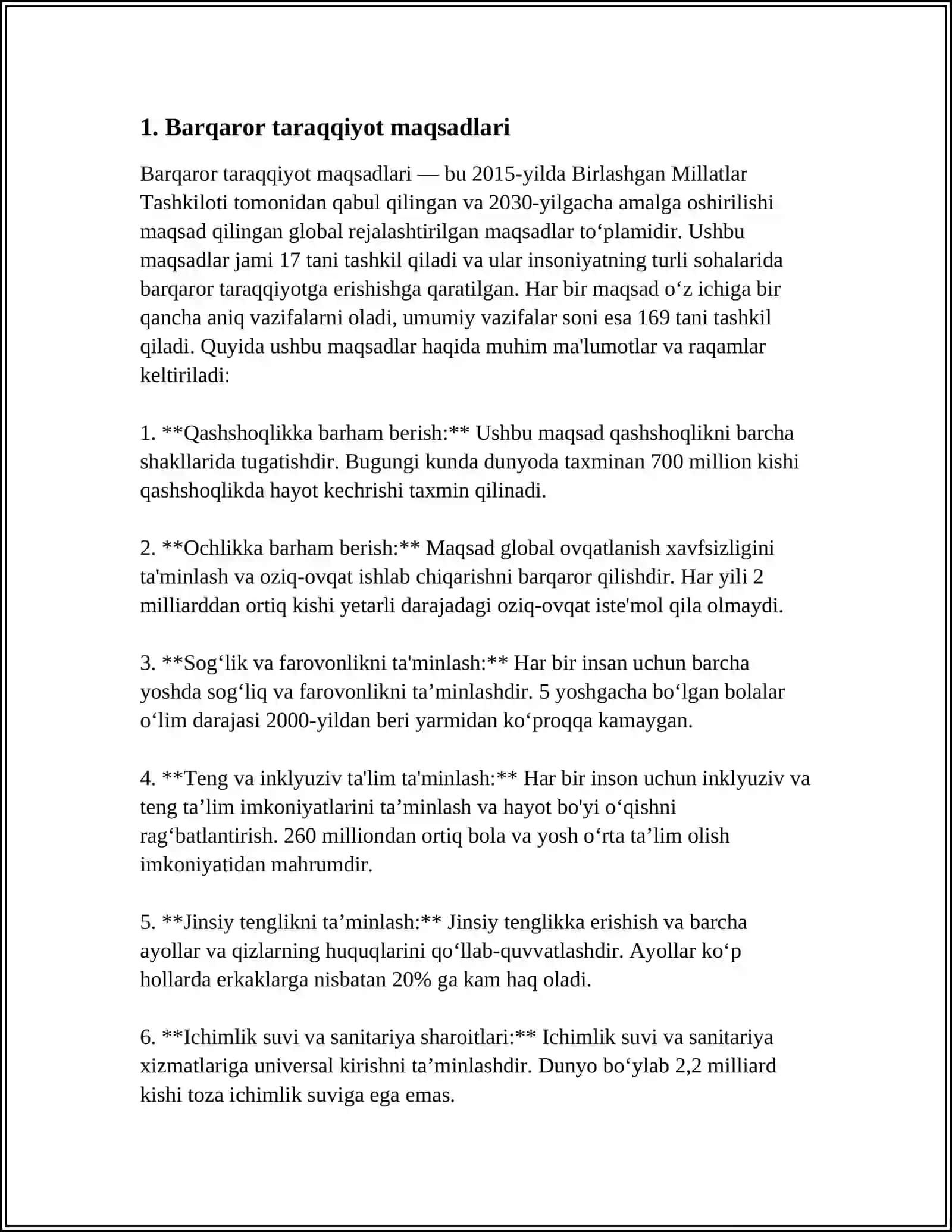 GLOBALLASHUV GLOBALISTIKA VA BARQAROR TARAQQIYOT 3