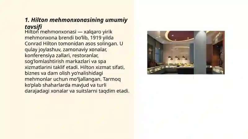Hilton mehmonxonasi 3