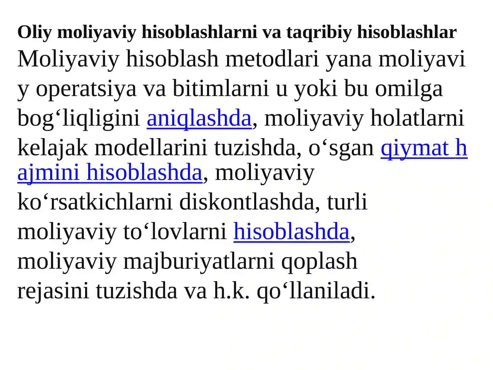 Moliya 3