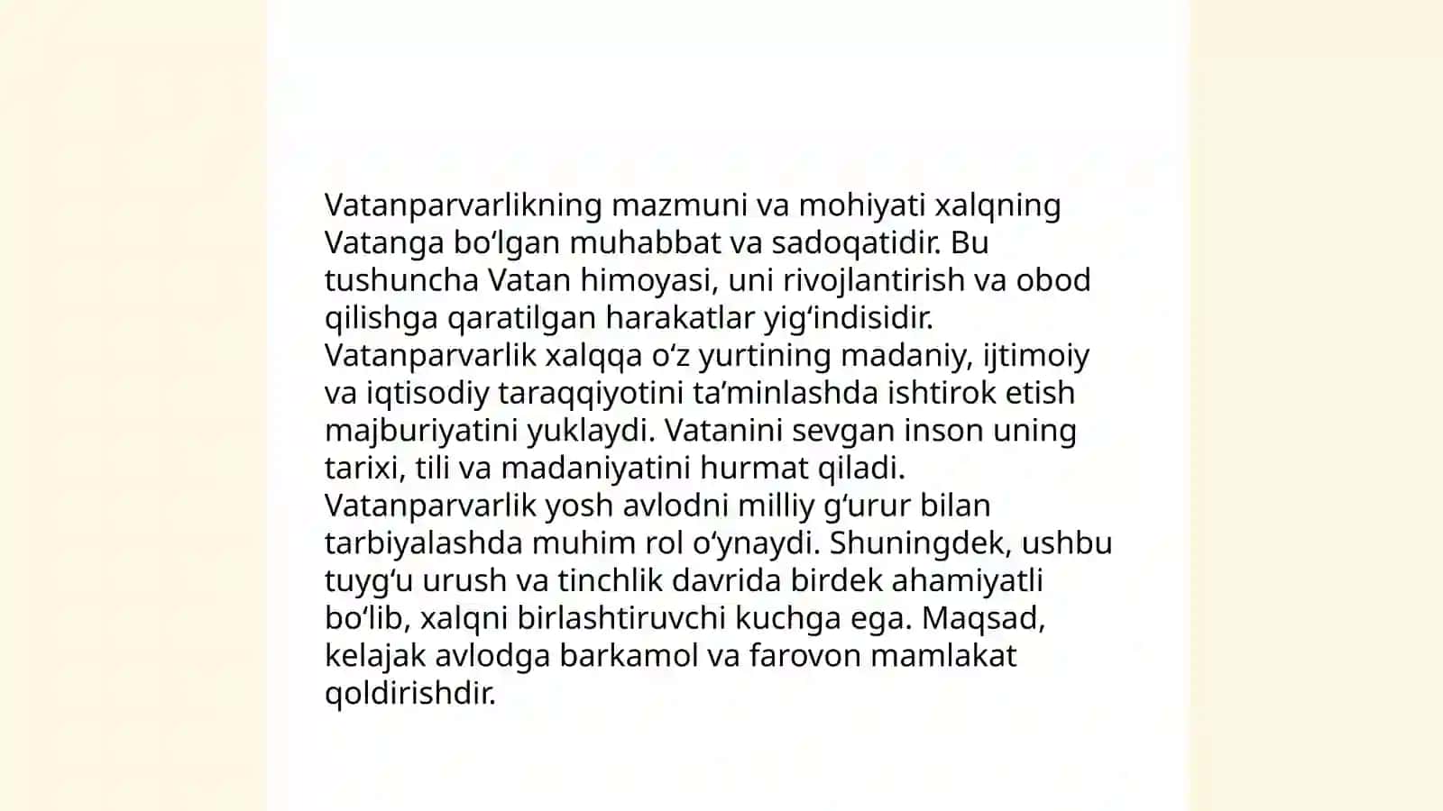 Vatanparvarlik tarbiyasi 3