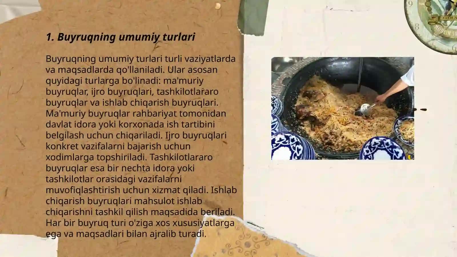 Farmoyish hujjatlarini tayyorlash 3