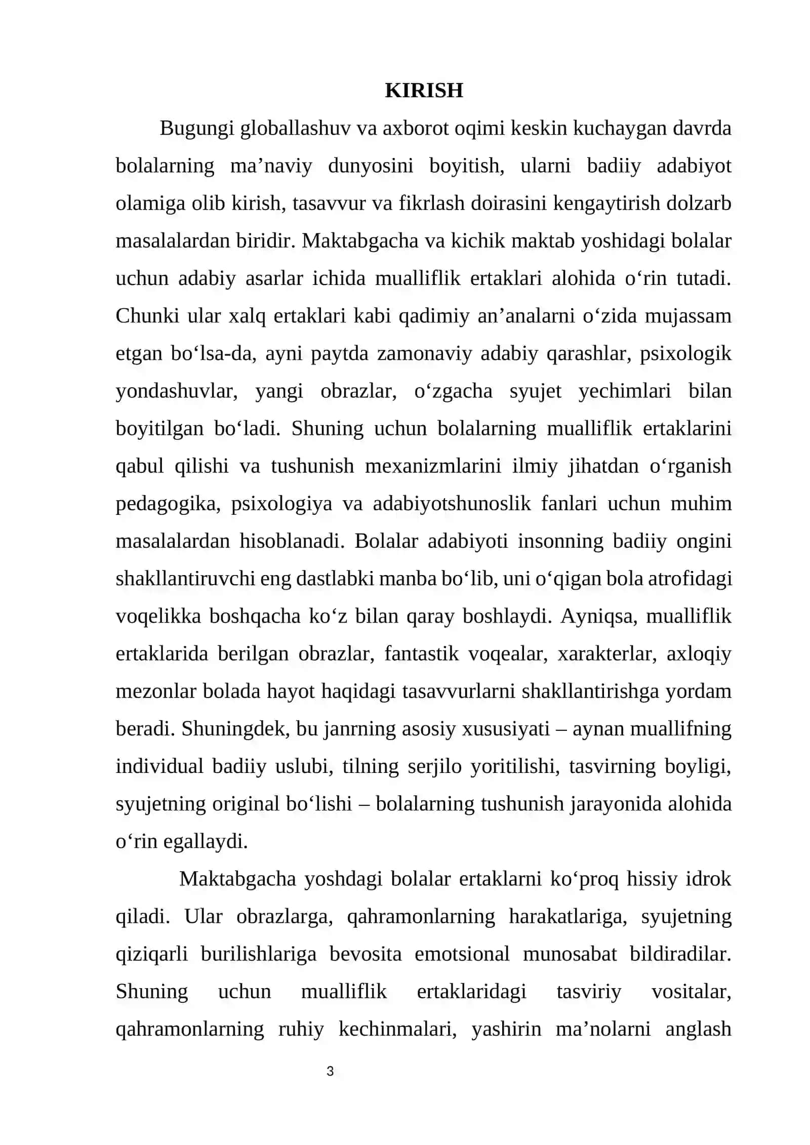 BOLALARNING MUALLIFLIK ERTAKLARI JANRIDAGI ADABIY ASARLARNI QABUL QILISHI VA TUSHUNISHLARINING XUSUSIYATLARI 3