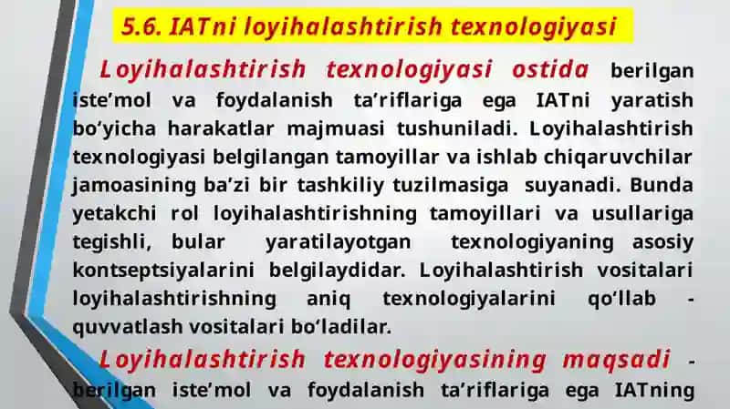 IQTISODIY AXBOROT TIZIMLARINI LOYIHALASHTIRISH USLUBIYOTI 3