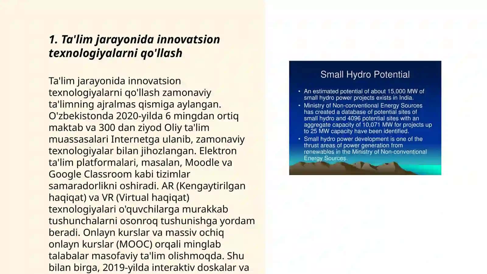 Tarbiya tizimida samaradorlikga erishish usullari 3