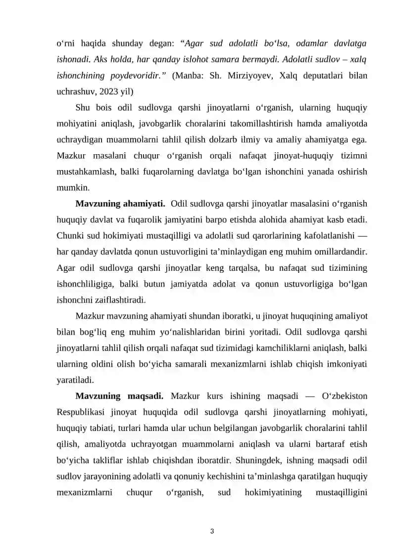 ODIL SUDLOVGA QARSHI JINOYATLAR 3
