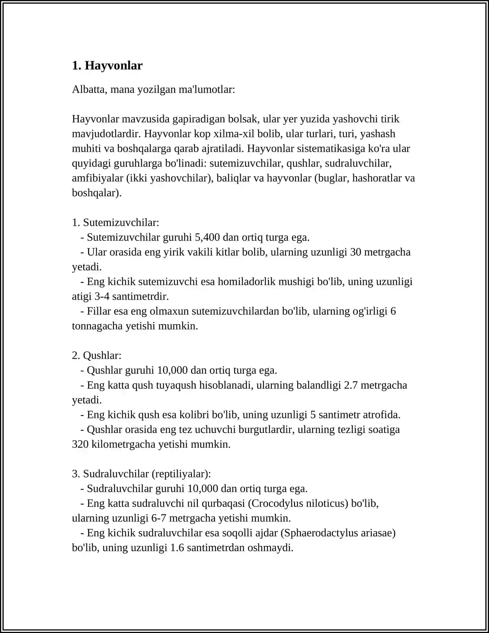 TOʻRTINCHI VA BESHINCHI TURLANISHDAGI OTLAR 3