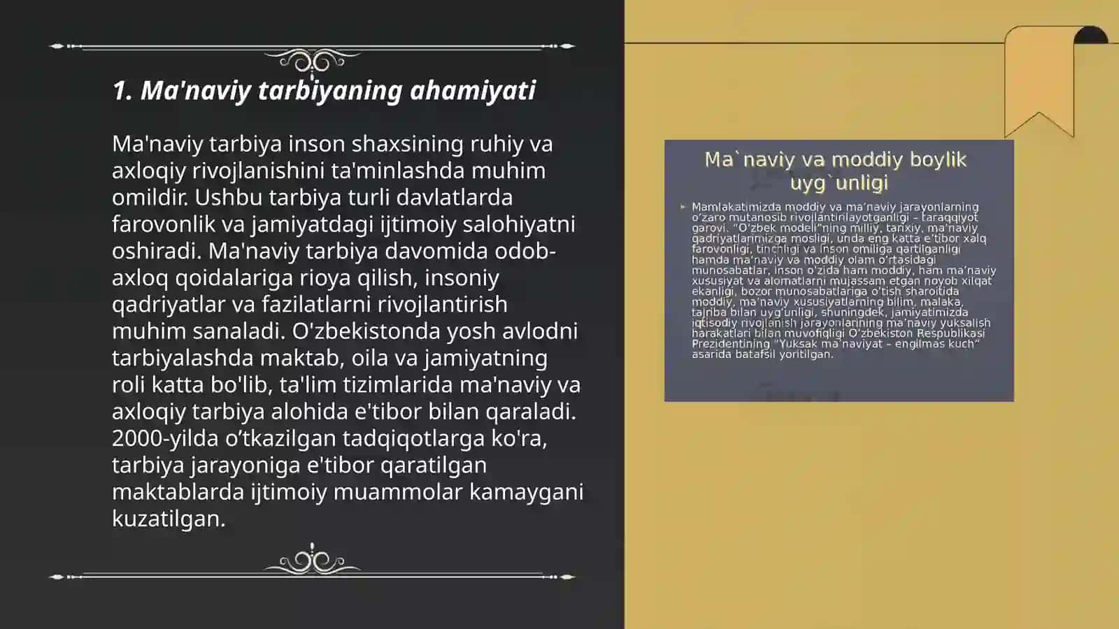Ma'naviy axloqiy tarbiyaning mazmuni 3
