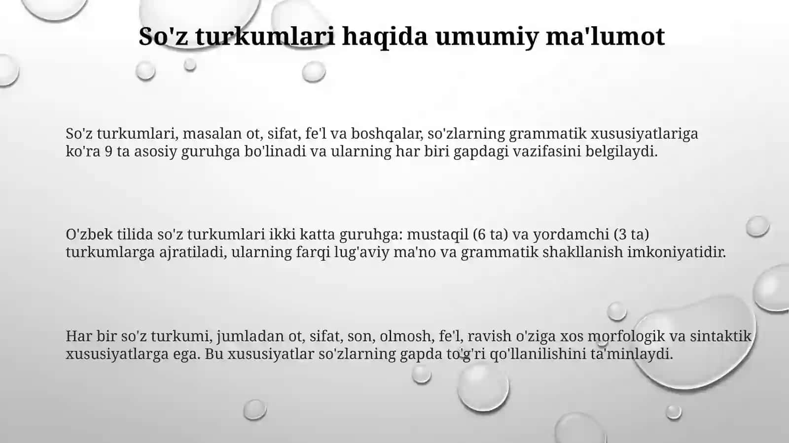 Fe'lsoʻzturkumi 3