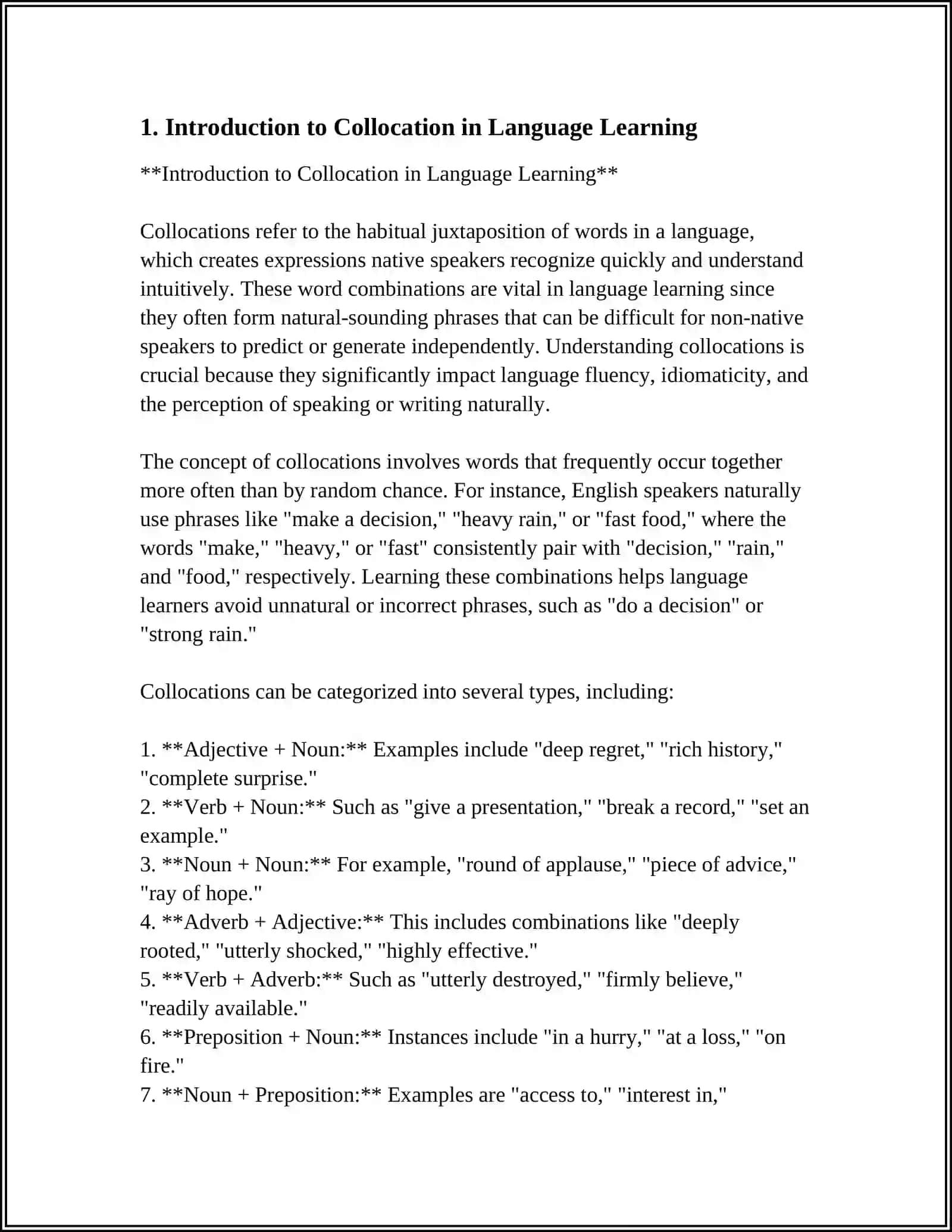 THE IMPORTANCE OF COLLOCATION LEARNING FOR ENGLISH LANGUAGE LEARNERS IN DEVELOPING 4 MAIN SKILLS 3