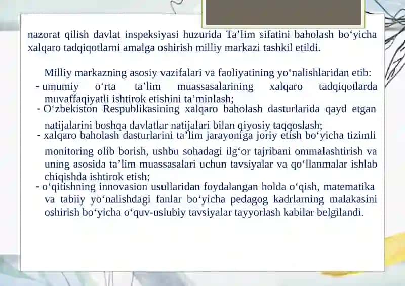 MATEMATIKA FANINI O‘QITISHDA ZAMONAVIY YONDASHUVLAR 3