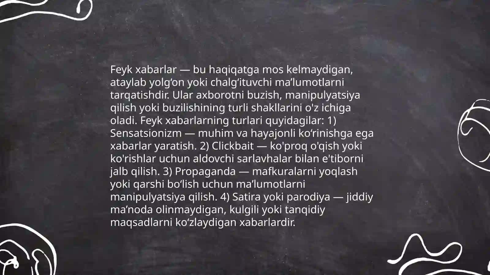 Feyk xabar yoki yolg'on axborotga qarshi immunitetni shakllantirish 3