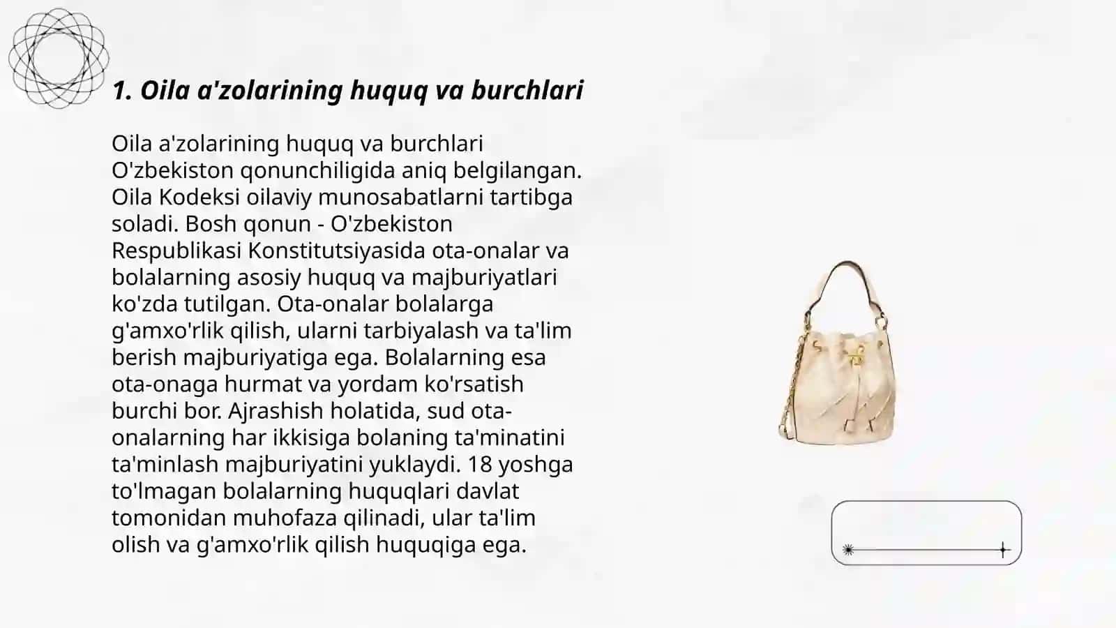 Oiladagi burch va mas'uliyat 3