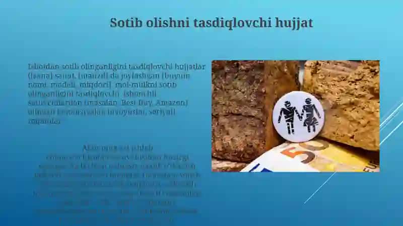 Tovar moddiy zahiralarga egalik huquqini aniqlash 3