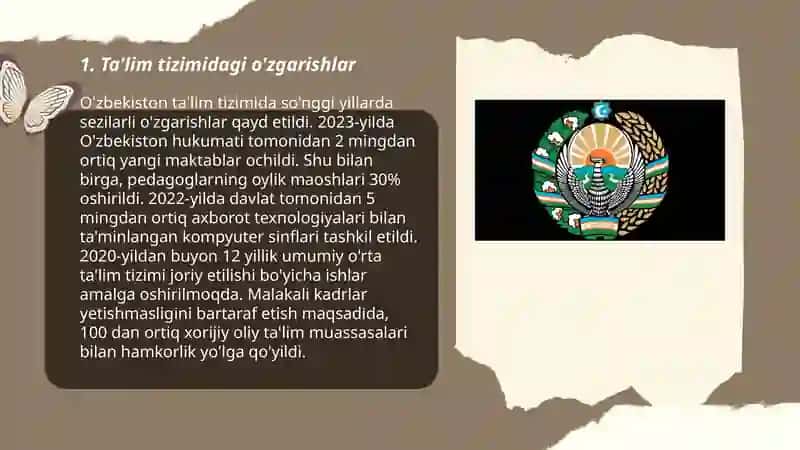 O'zbekiston respublikasidagi ijtimoiy ózgarishlar 3