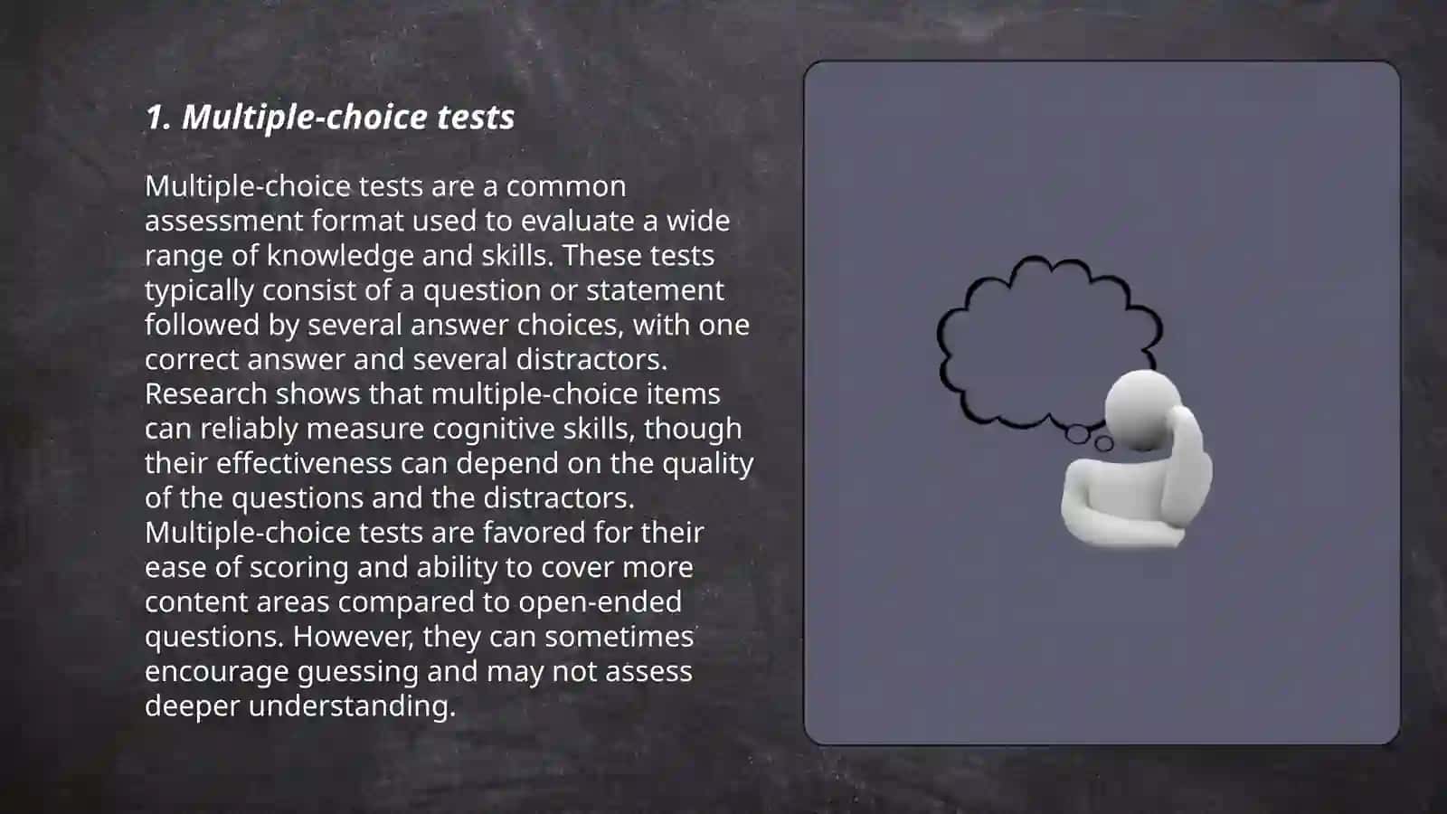 How to test vocabulary 3