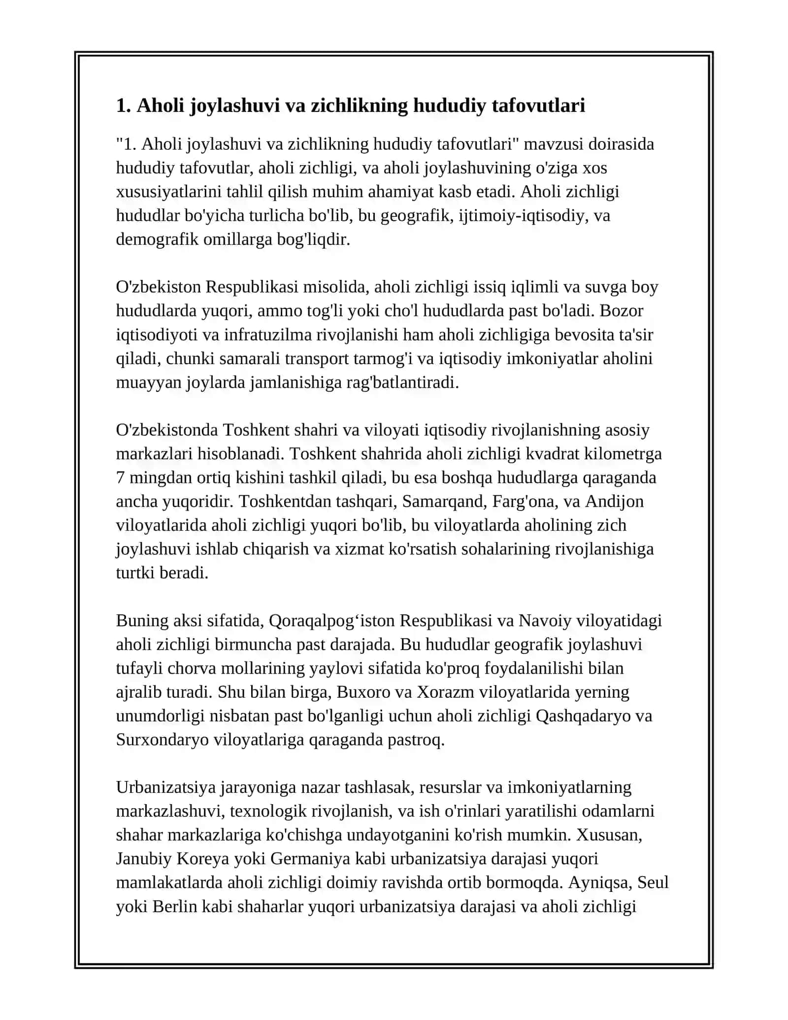 AHOLI JOYLASHUVI VA URBANIZATSIYA 3