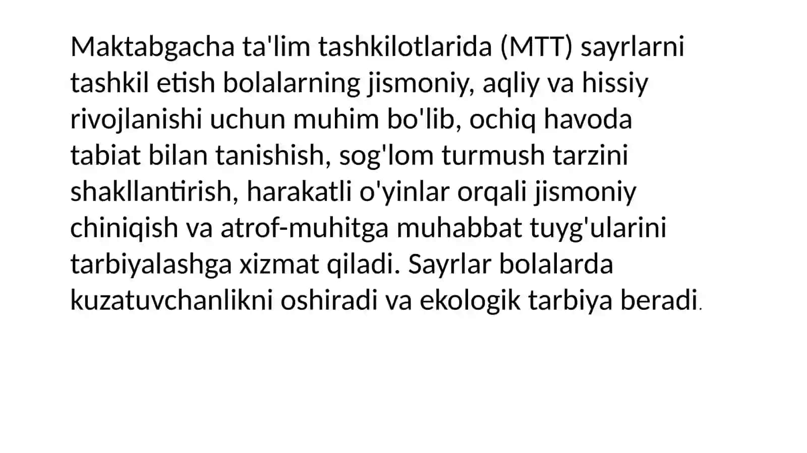 Ertalabki sayrni rejalashtirish plan-konspekt tuzish 3