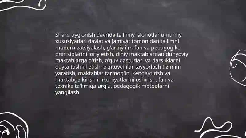 Sharq uyg'onish davrida pedagogik fikrlarning rivojlanishi 3