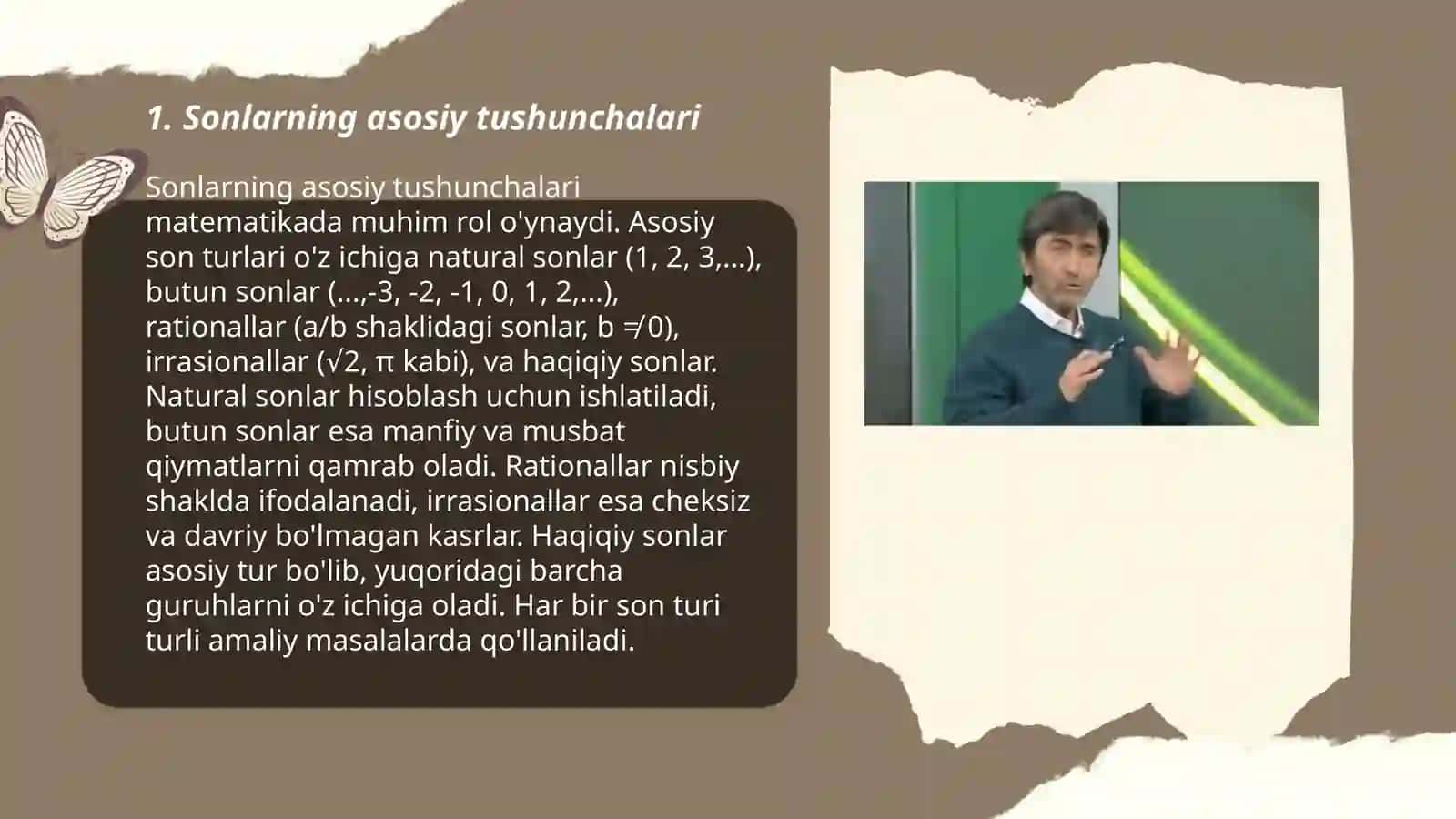 Ilk son tushunchalari va son hissi 3