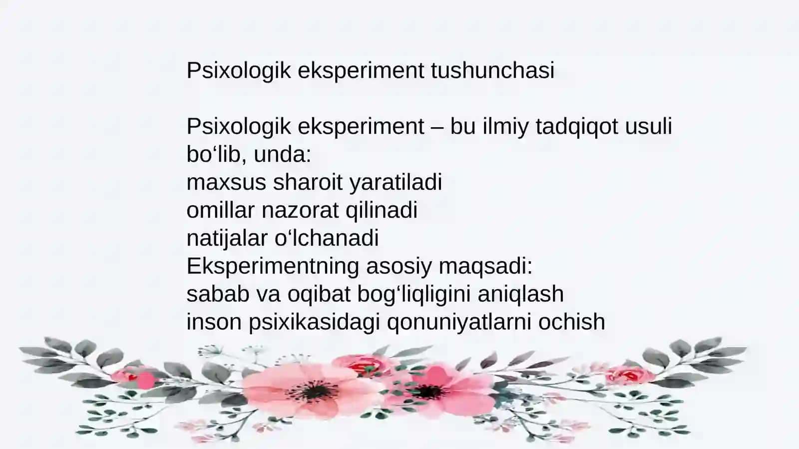 Psixologik eksperiment vaziyati 3