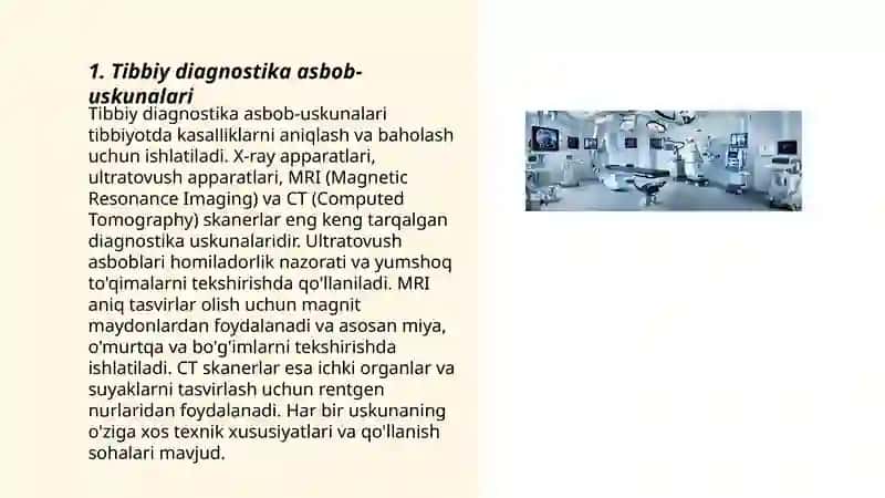 Tibbiy diagnostika asbob-uskunalari 3