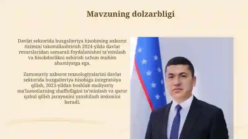 Davlat sektorida buxgalteriya hisobining axborot tizimini takomillashtirish 3