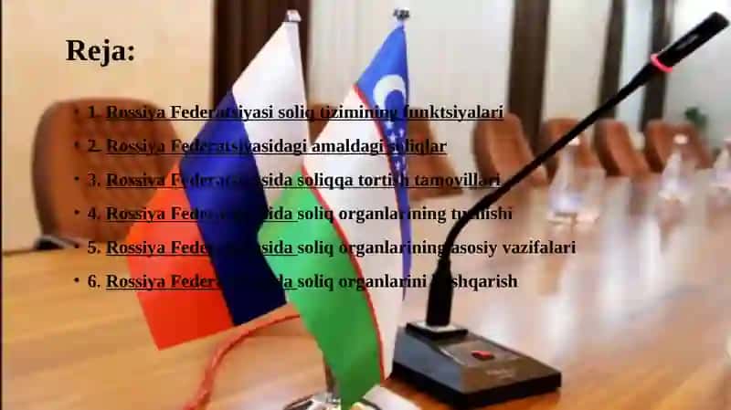 Rossiya Federatsiyasi Soliq Tizimi 3