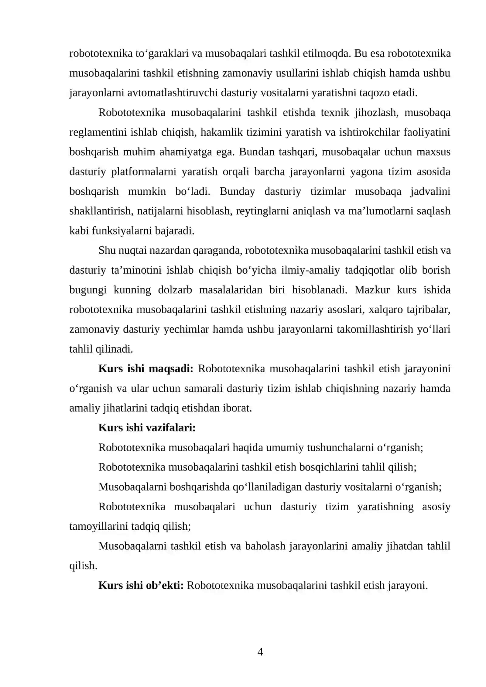 ROBOTOTEXNIKA MUSOBAQALARINI TASHKIL ETISH VA DASTURNI ISHLAB CHIQISHNING NAZARIY-METODOLOGIK ASOSLARI 3