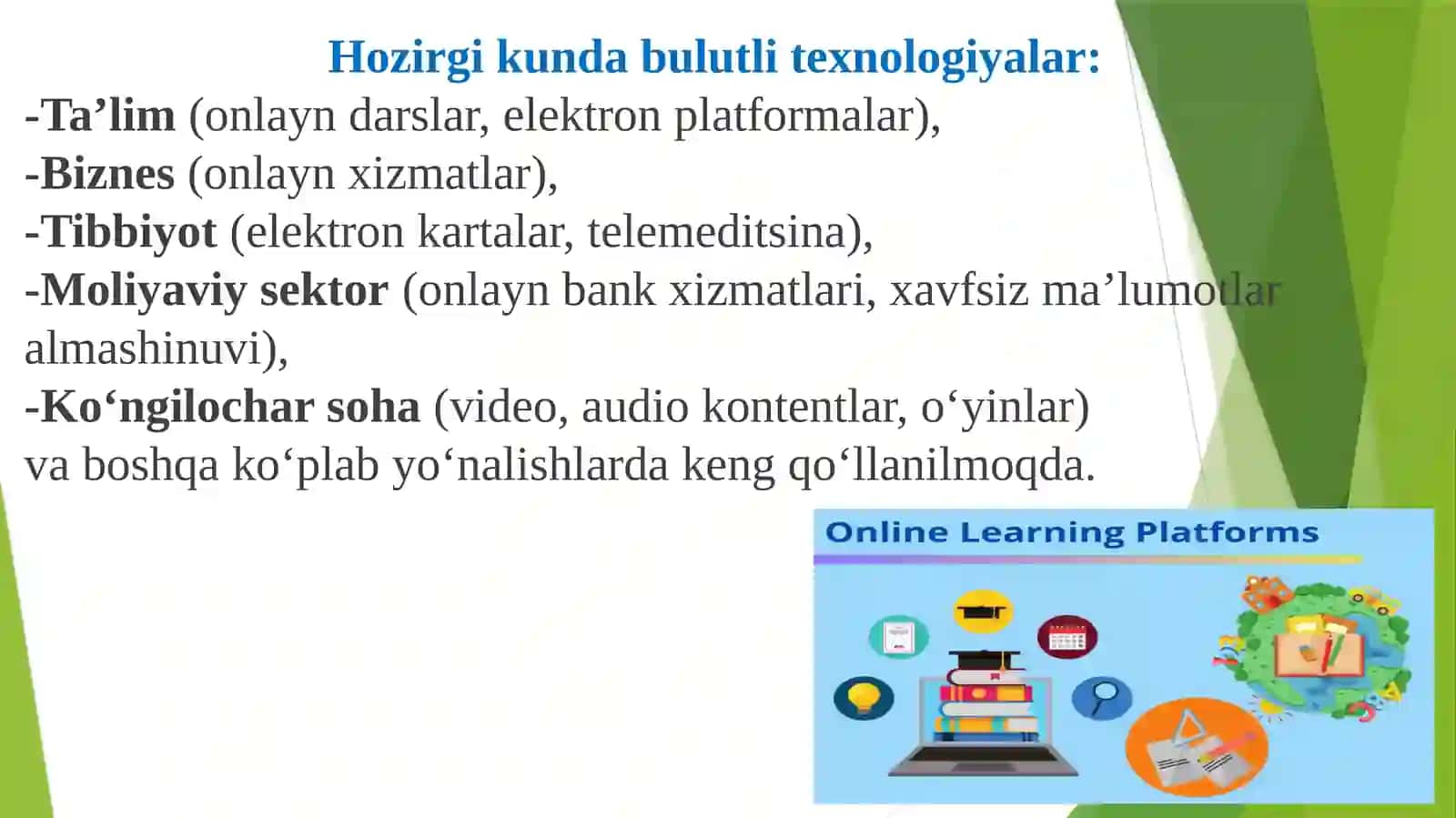 Bulutli hisoblashtizimlarida axborot xavfsizligi 3