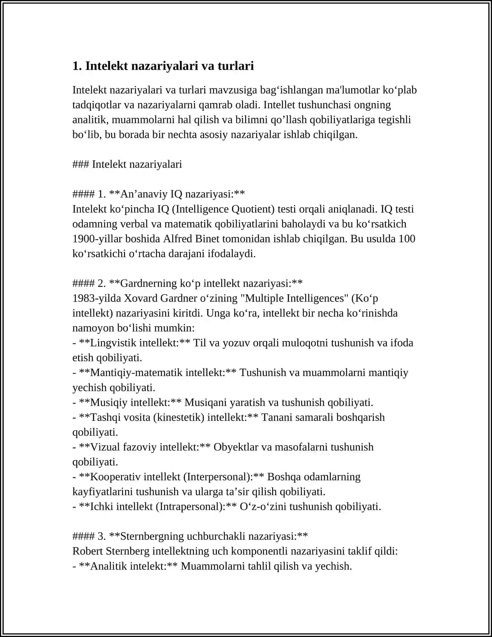 INTELEKT VA KREATIVLIK 3