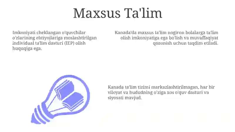 Kanadada ta'lim tarbiya jarayoni 3