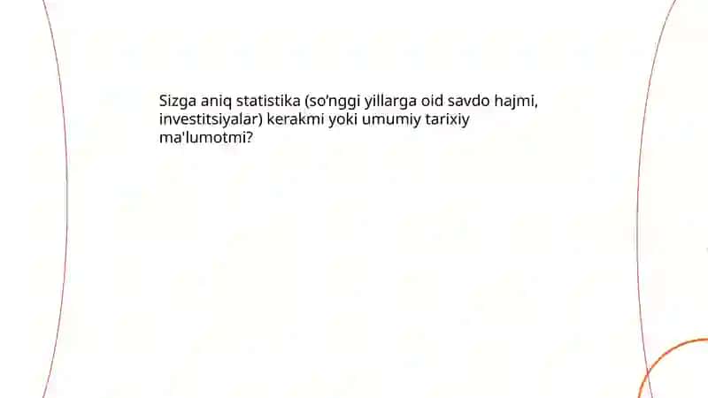 Mustaqillik yillarida Oʻzbekiston qoʻshni davlatlar bilan iqtisodiy, siyosiy munosabatlari 3