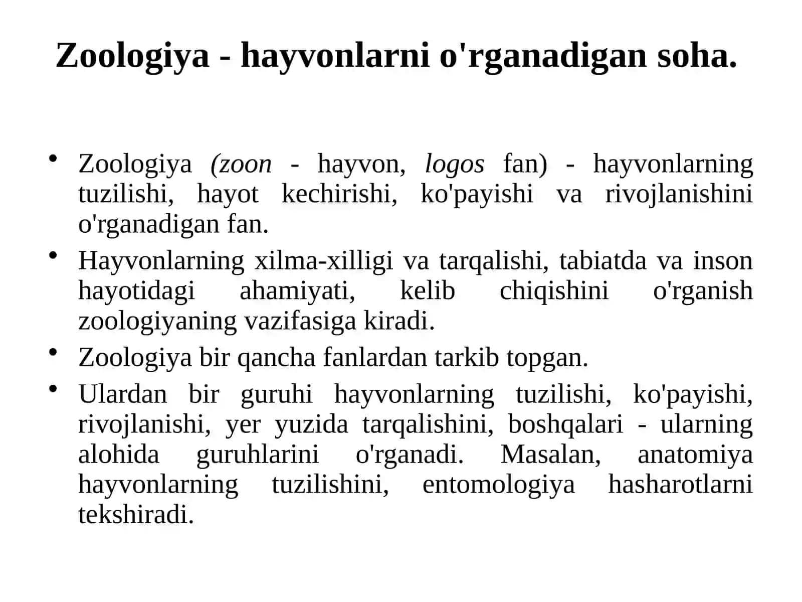 HAYVONOTOLAMINING AYRIM TURLARI 3