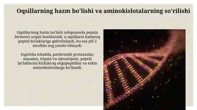 Odam organizm daoqsillarning biokimyoviyoʻzgarshi 3