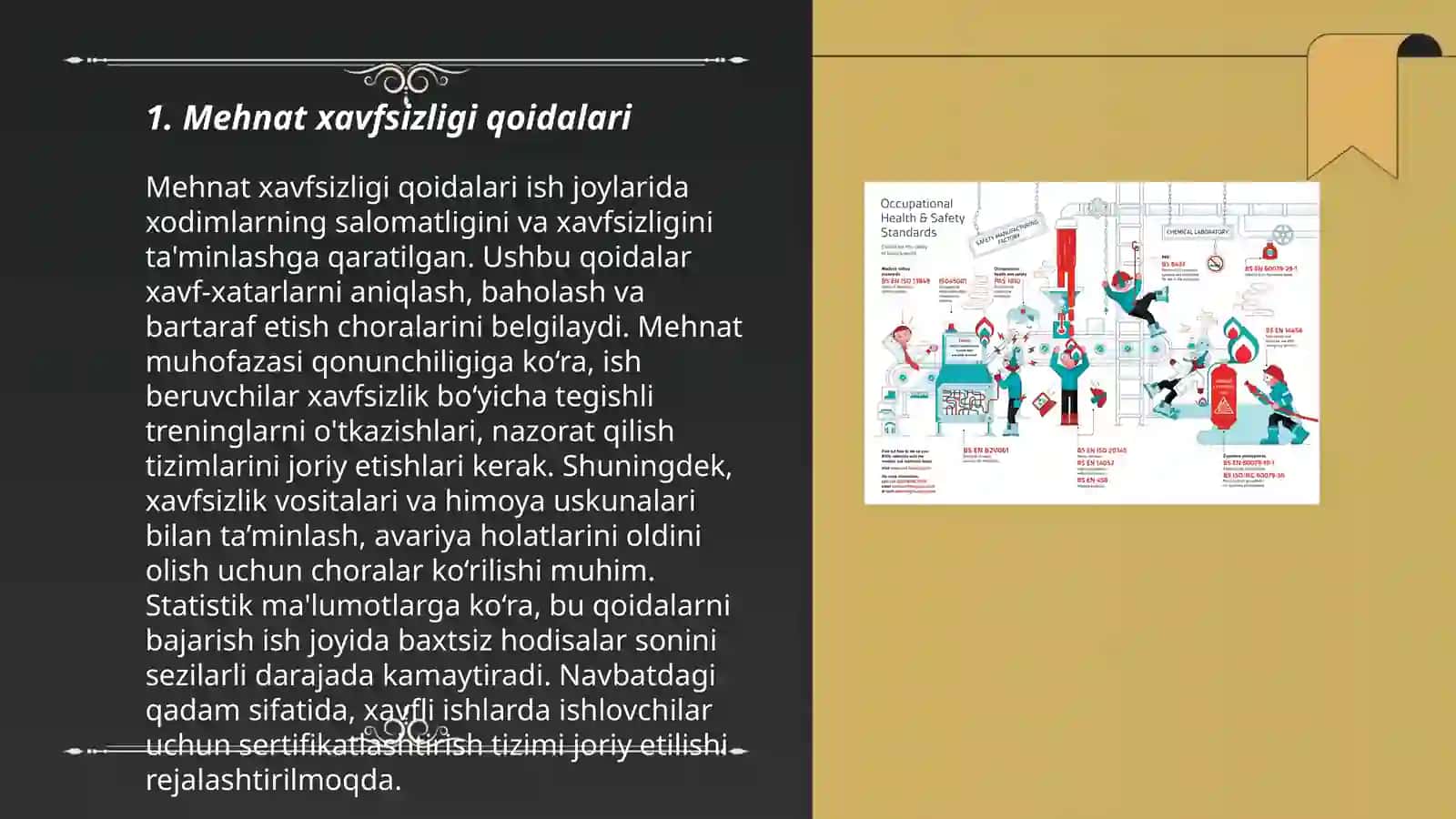 Mehnat xavfsizligi qoidalari 3