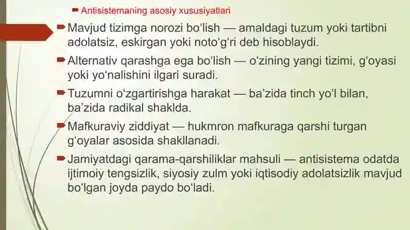 ANTISISTEM PARTIYALAR 3