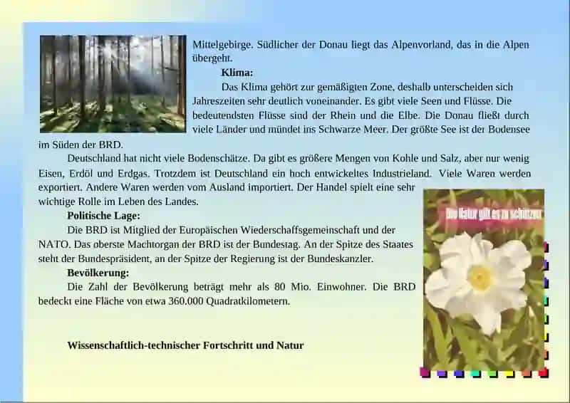 Die natur von Deutschland 3