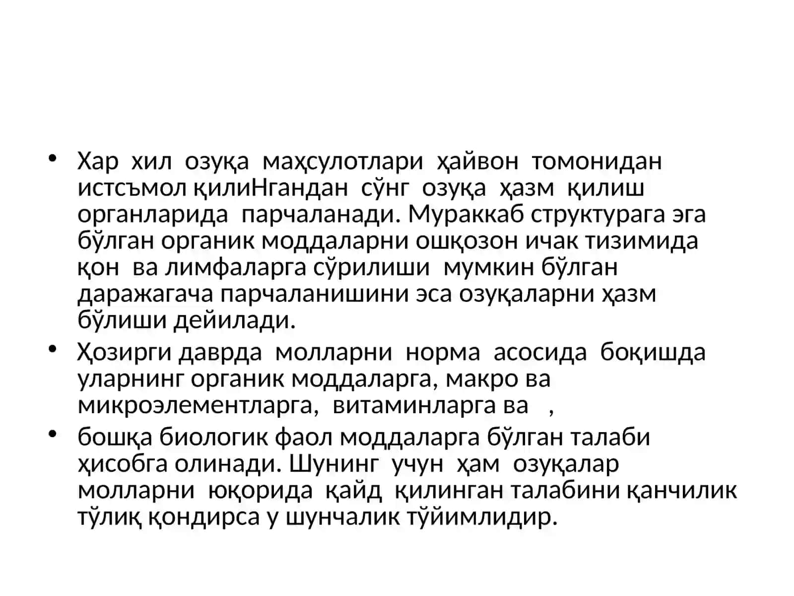 Omixta yemni tarkibini to‘yimliligini o‘rganish 3