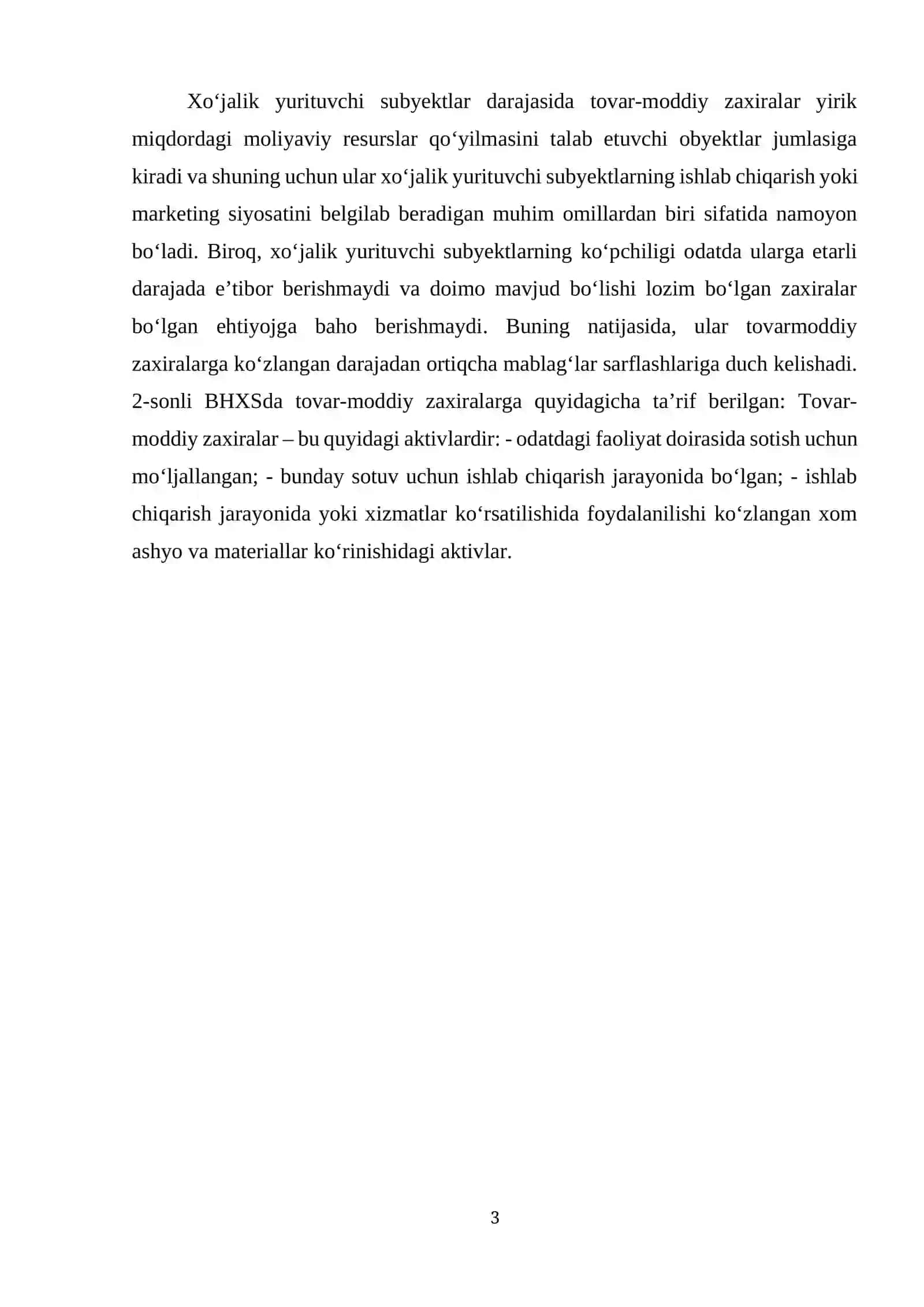 TOVAR MODDIY ZAHIRALAR TUSHUNCHASI VA HISOBGA OLISH VAZIFALARI 3