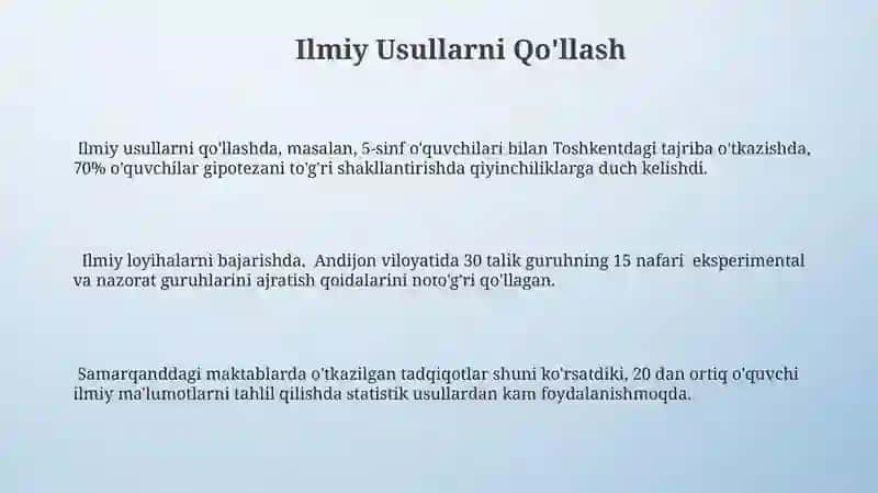 Ilmiy Savodxonlik Ko'nikmalarini Rivojlantirishning Asosiy Yo'llari 3