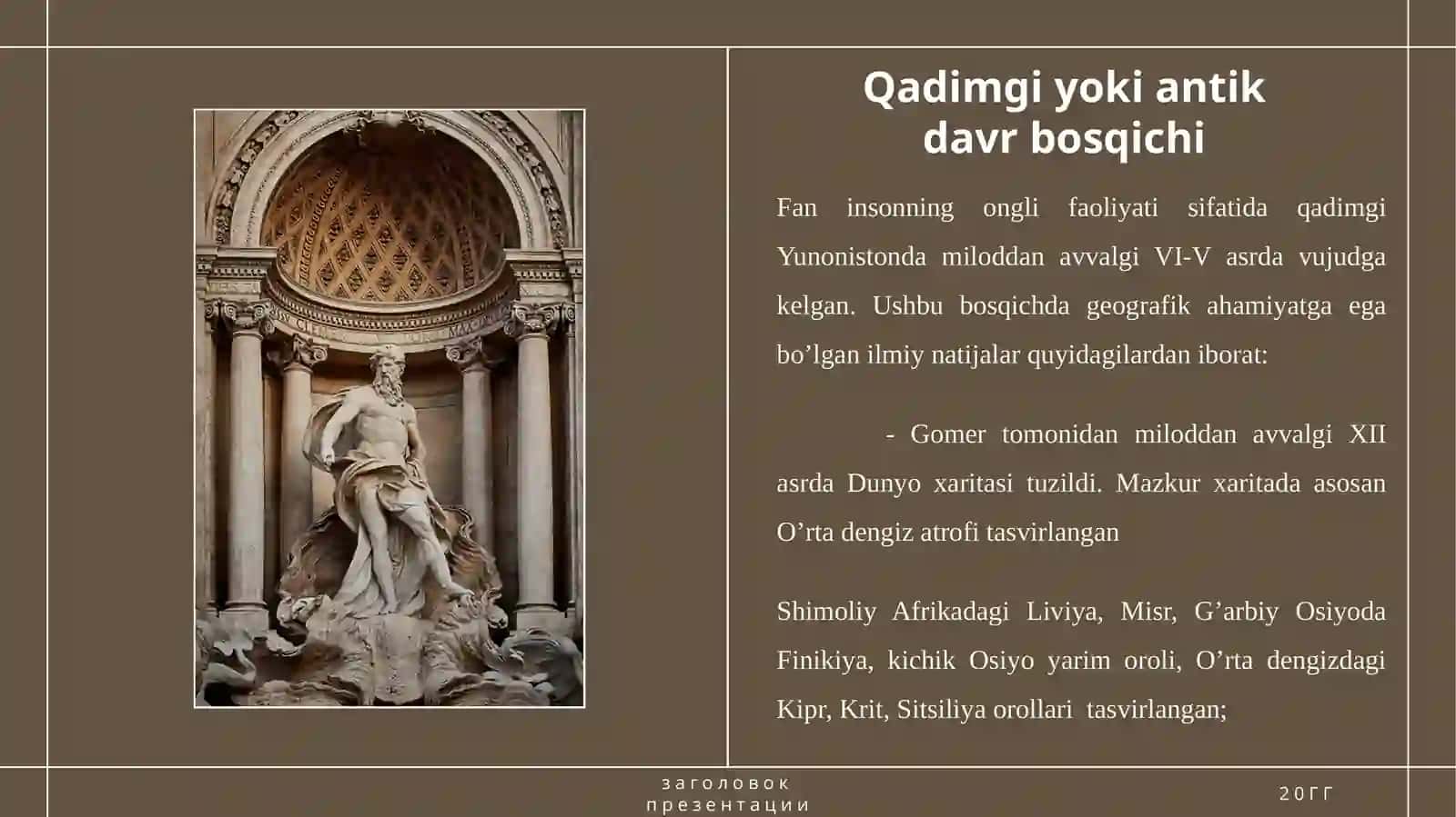 GEOGRAFIK BILIMLARNING RIVOJLANISH TARIXI 3