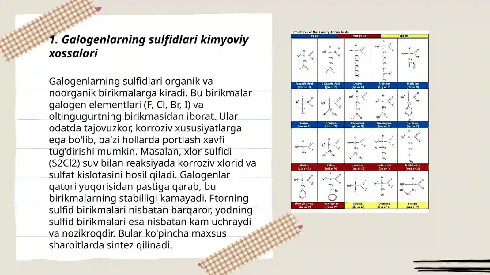 Galogenlarning sulfidlari 3
