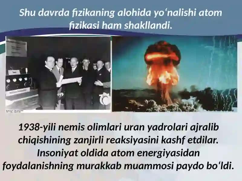 1918 – 1939-Yillarda ilmiy-texnik taraqqiyotning jadallashuvi, ilm-fandagi yutuqlar 3