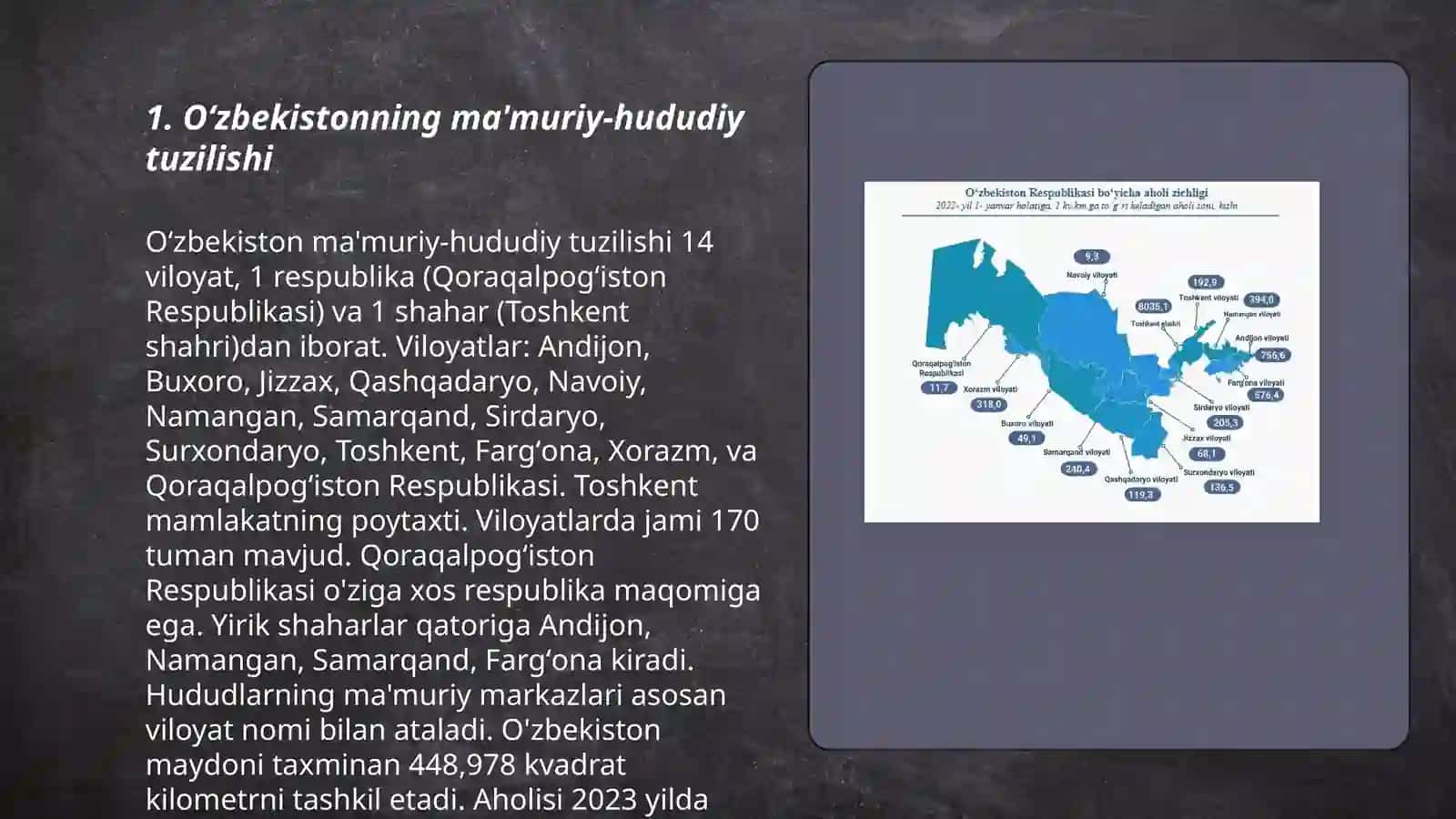 Oʻzbekistonni mamuriy-hududiy boʻlinishi 3