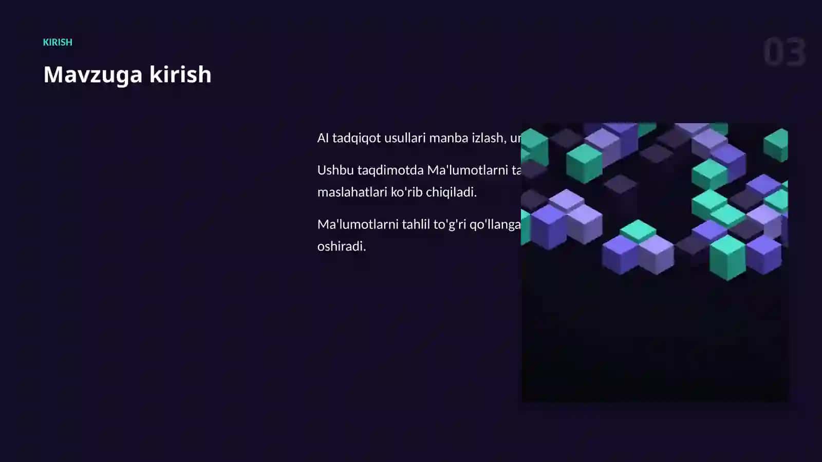AI TADQIQOT USULLARI 3