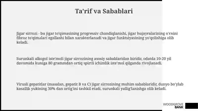 Jigar serozi kasaligi 3